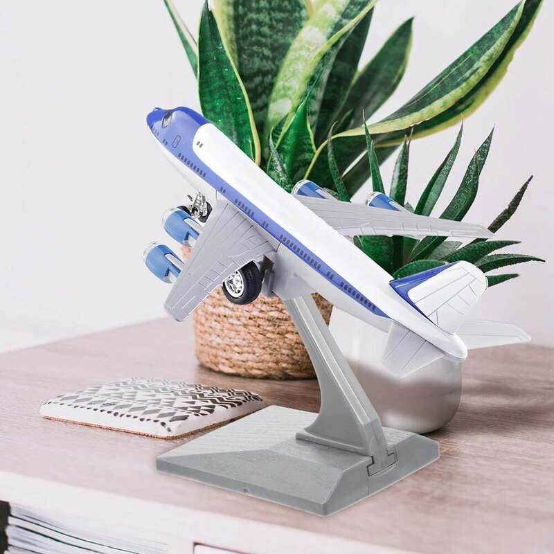 2 Stuks Vliegtuig Model Stand Display Plank Huishoudelijke Desktop Plastic Figuur Houder Vliegtuig Decor Voor