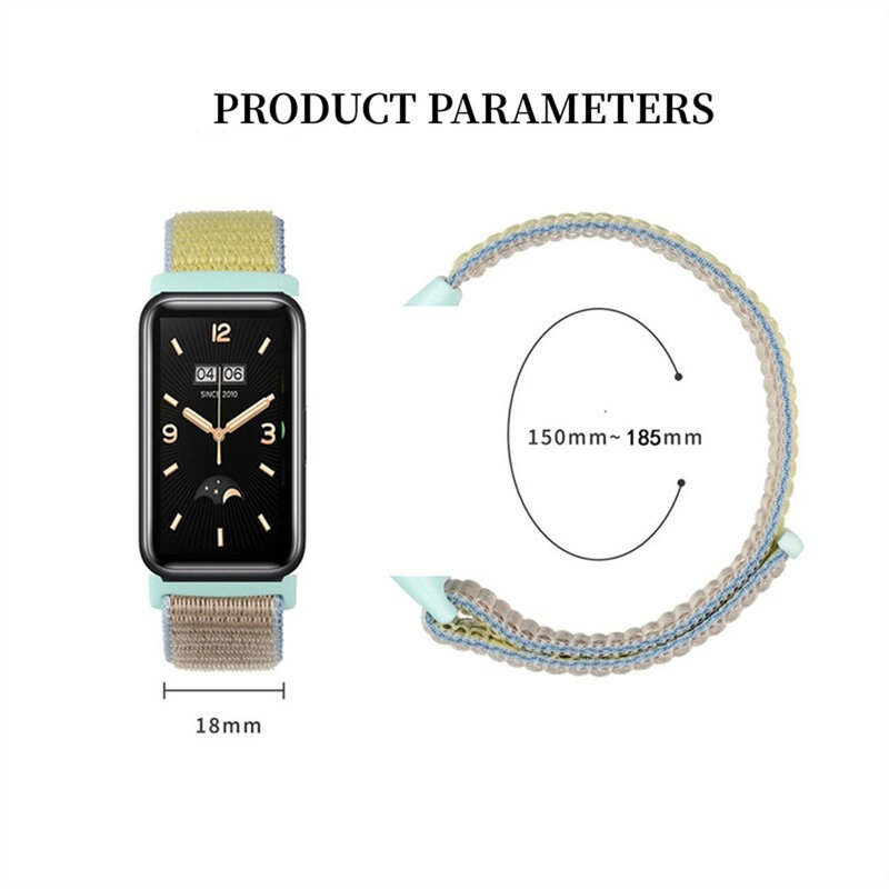 Correa de nailon para Xiaomi Mi Band 7 Pro, pulsera de repuesto para reloj inteligente deportivo