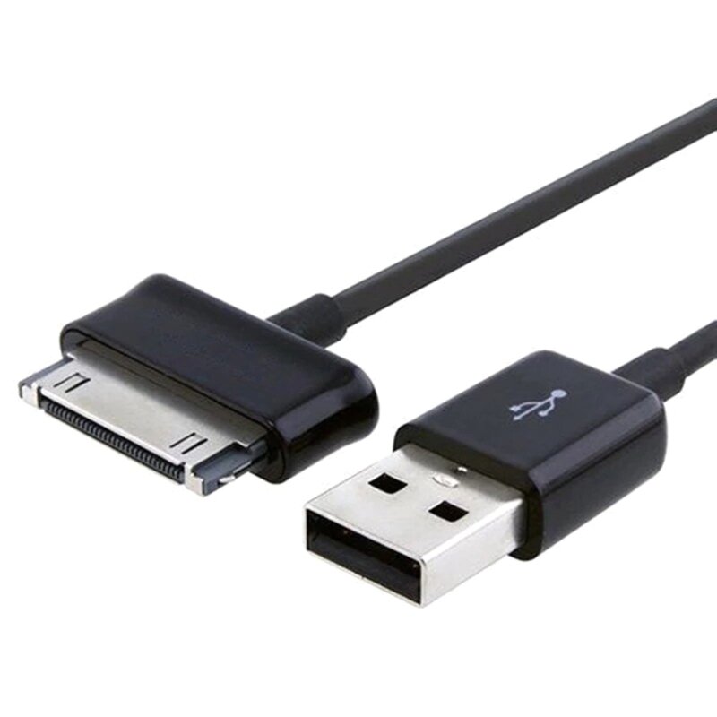 Cable datos carga USB para tableta Tab P3100 P3110 GT-P5100 P6200 P6800 GT-P7500 para cables viaje en casa
