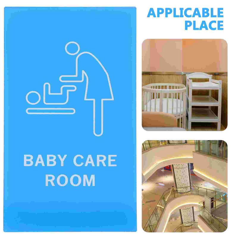 Pannolino fasciatoio porta del bagno bordo acrilico segni del bagno neonato per la zona del bambino bagno madre-neonato