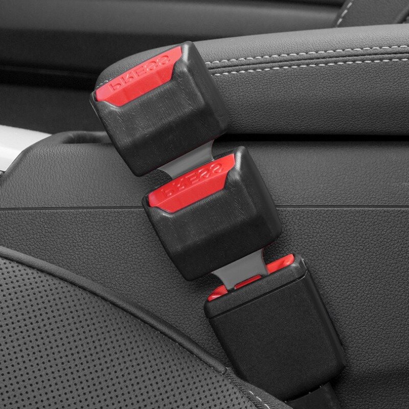 2 pezzi Clip per cintura di sicurezza per auto spina di estensione fibbia di sicurezza per seggiolino auto convertitore di estensione per Clip per cintura di sicurezza accessori per seggiolini auto per bambini