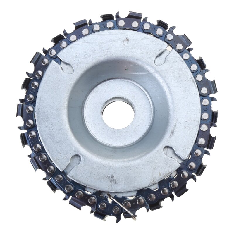 Grinder Disc Chain Plate Carving Disc Cutter for Woodworking Intricate Designs Stainless Steel Material