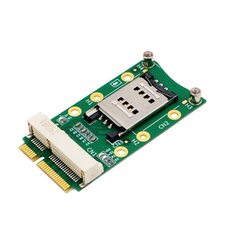 MINI pcie para MINI PCIE adaptador para 3G 4G min pcie módulo EP06-E EC25-E EP06-A EC25-AF MC7421 MC7411 MC7355 MC7455 modem sem fio