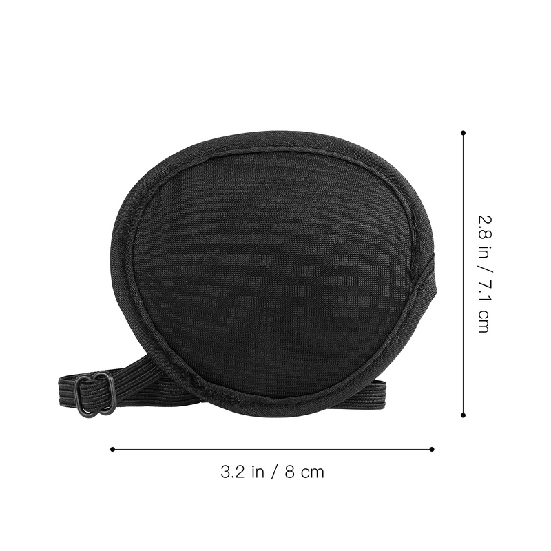 1pc Pirate Eye Patch Eye Covers For Sleeping Adjustable Eye Patch Black Eye Patch Eye Patch for Strabismus