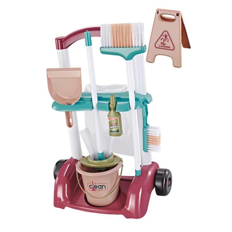Early Educational Cleaning Toy para crianças, idades 3 + Old