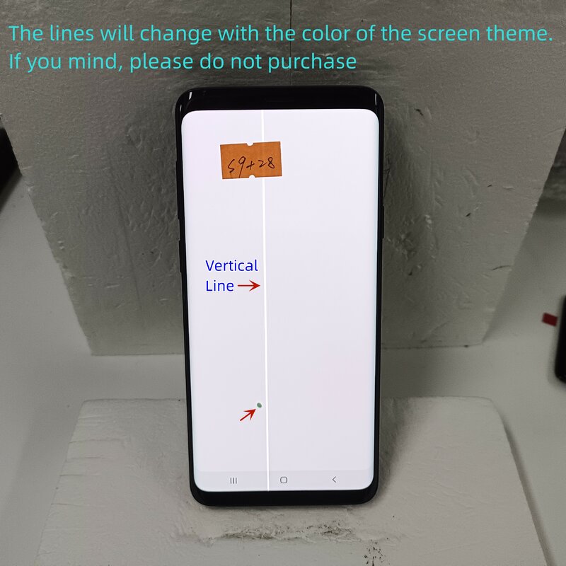 Pièce de réparation de Hébergements eur d'écran tactile d'affichage à cristaux liquides pour SAMSUNG Galaxy S9 Plus, 100% d'origine, G965, G965F, SM-G965F/DS, S9 +