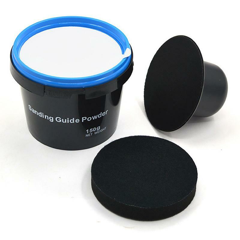 Black Guide Coat Powder Leak-Proof Black Guide Coat Powder Reusable Portable Tool With Handle Multipurpose Dry Guide Coat Powder