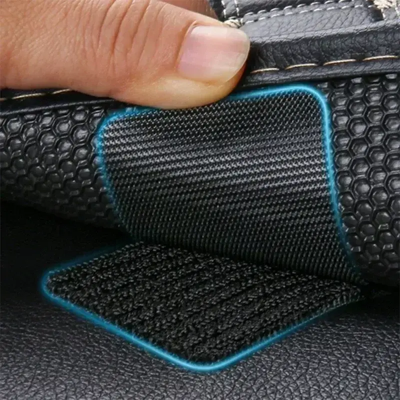 100/2pc New Carpet Fixing Stickers Double Faced High Adhesive Car Carpet Fixed Patches Home Floor Foot Mats Anti Skid Grip Tapes