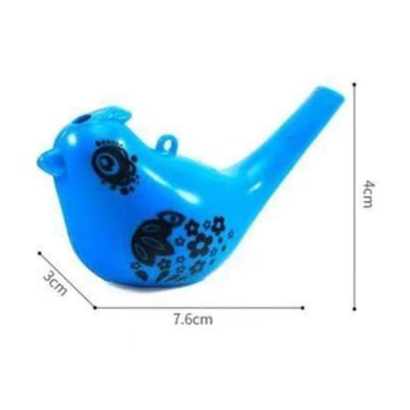 5PCS Funny Water Bird Whistle Outdoor Sports Drawing Educational Musical Toy Cute Plastic Party Whistles Bathtime