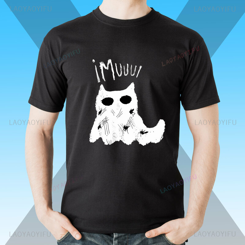 Leuke Kat Print Grafisch T-Shirt Voor Zowel Mannen Als Vrouwen Casual Leuke Mode Casual Comfortabele Topkleding Met Korte Mouwen