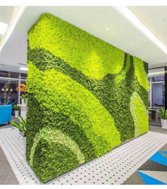 500g Eternal Moss Plant Wall Landscape Decoration Handcrafted Production Matching Materials Flower Materials Simulated Moss