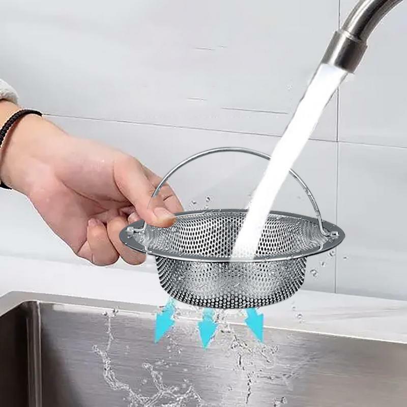 ตะกร้าฝารูระบายน้ำในครัวกรองฝารูระบายน้ำสำหรับอ่างล้างจานตะกร้าฝารูระบายน้ำตาข่ายสำหรับห้องครัว