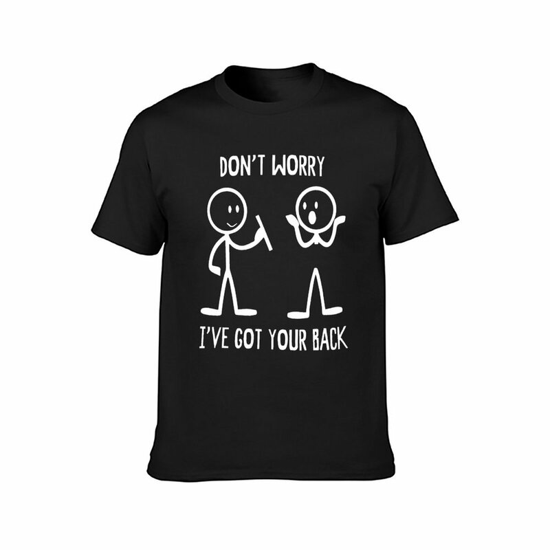 T-shirt homme en coton, Don't Worry, I've Got Your Back