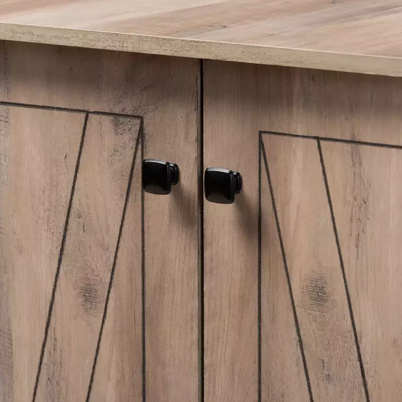 ナチュラルオーク仕上げの木製シューズキャビネット,モダンで現代的なスタイルの家具,1つの引き出し