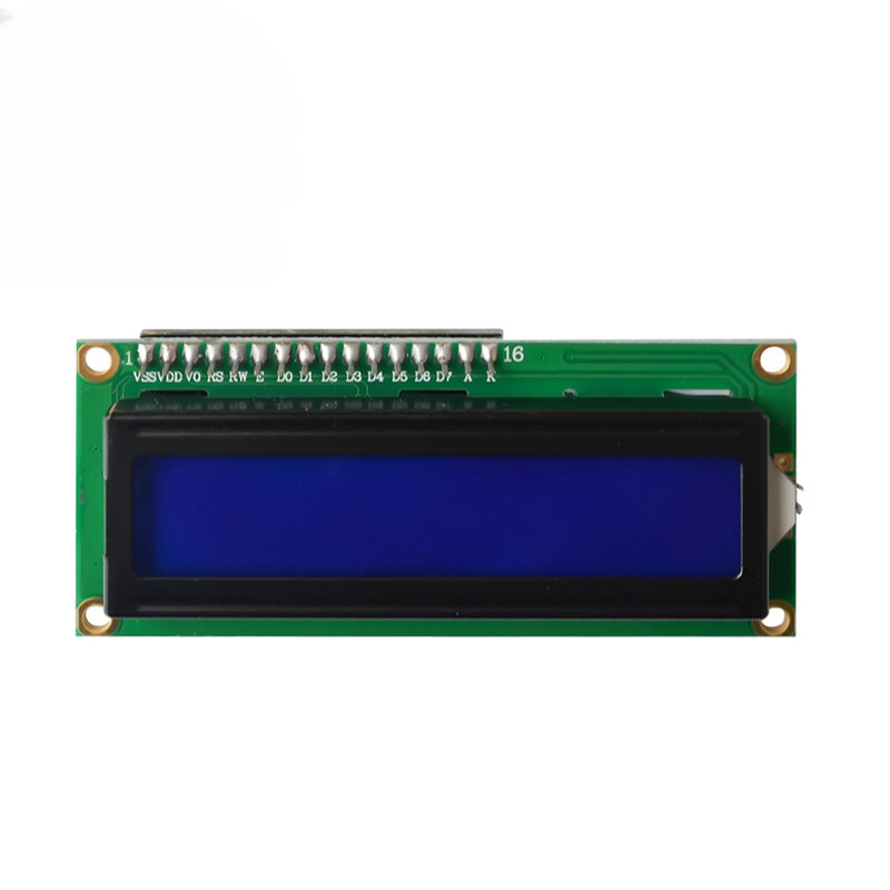 Pantalla azul IIC/I2C 1602, módulo de pantalla LCD 1602A