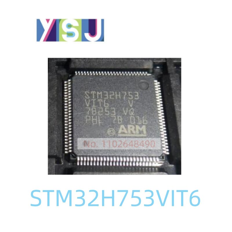 Nouvelle EncapsulationLQFP-100 de microcontrôleur de STM32H753660 6 IC