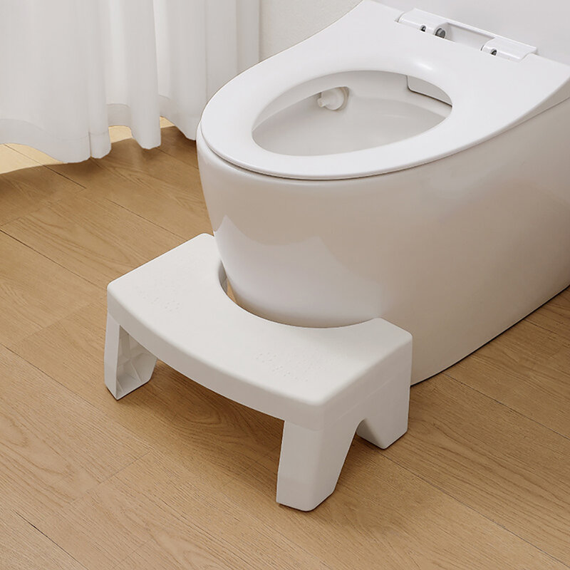 Bangku langkah Toilet dapat dilipat, alat bantu empuk Anti selip sandaran kaki kursi anak kamar mandi
