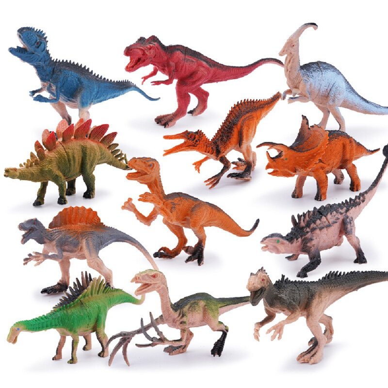 Giocattoli di dinosauro bambola di dinosauro bambini che vivono animali giocattoli educativi regali