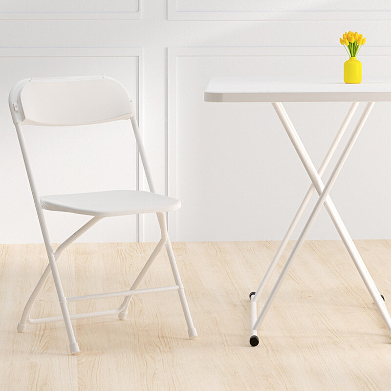 Silla plegable de plástico para eventos comerciales, sillas plegables apilables con cojín acolchado, asiento de oficina y Conferencia