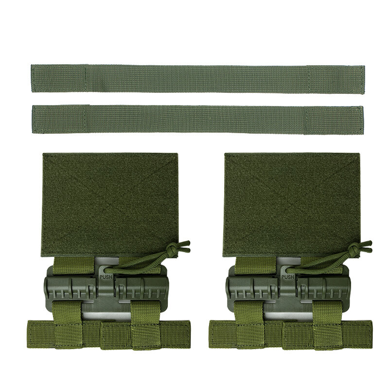 Gilet tattico fibbia a sgancio rapido Molle Kit gilet softair universale fibbia a rimozione rapida Set accessori da caccia 1 pz/2 pz