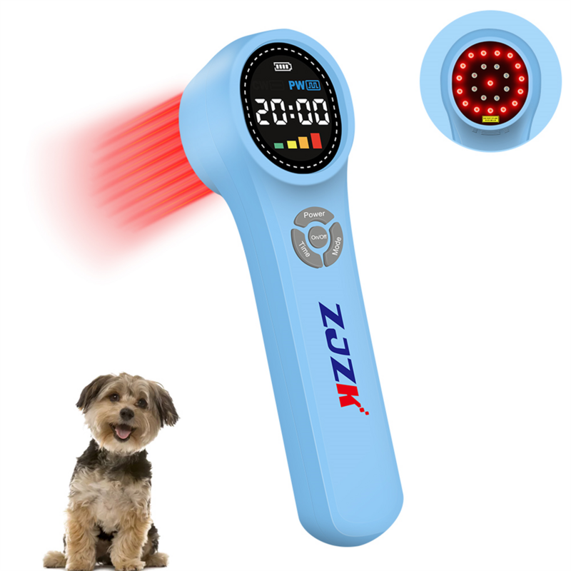 New Red Cold Light Therapy Physiotherapy Instrument Pain-relief Laser 1760mW Healing Deep Tissue for Spine Back Human & Animals