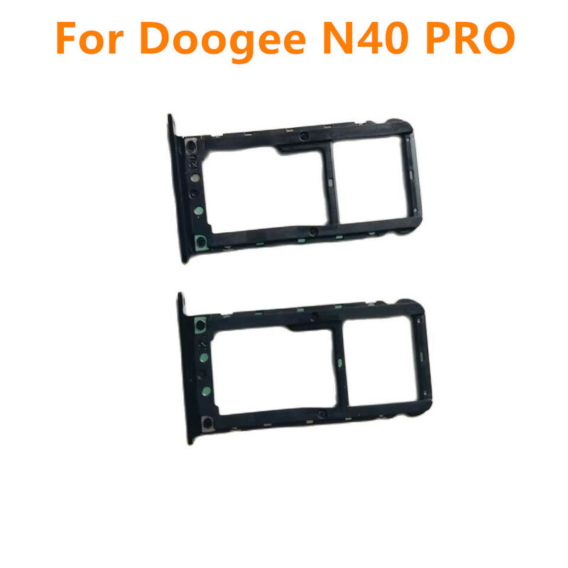 Slot para cartão SIM Doogee N40 Pro, suporte da bandeja TF, substituição do adaptador, original, novo