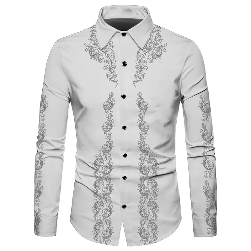 Fashion tops new slim fit outdoor soft and comfortable fabric plus size 2023 spring and summer new men's suit shirts