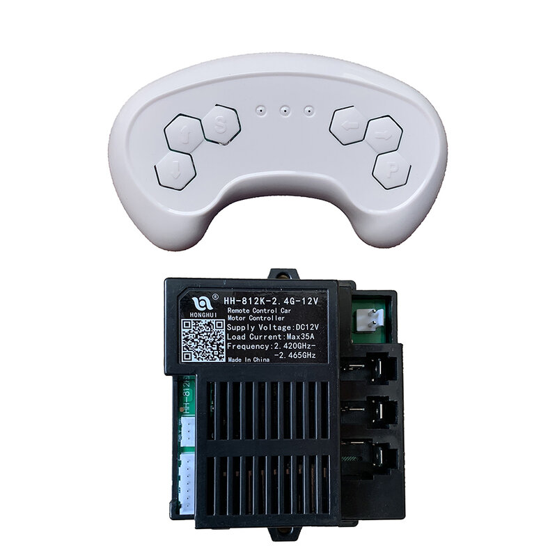Ricevitore telecomando Bluetooth per auto elettrica per bambini HH-812K- 2.4G 12V, Controller di avvio liscio