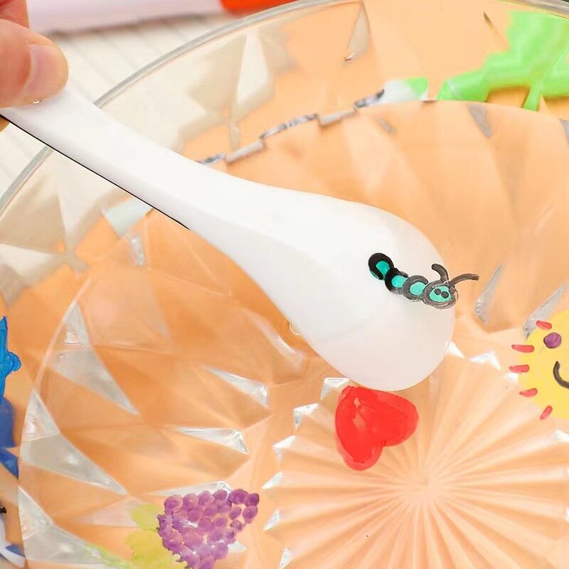 Stylo de peinture à l'eau magique pour enfants, marqueurs colorés, stylo à encre flottante, stylos à eau chaude, jouets d'éducation précoce Montessori