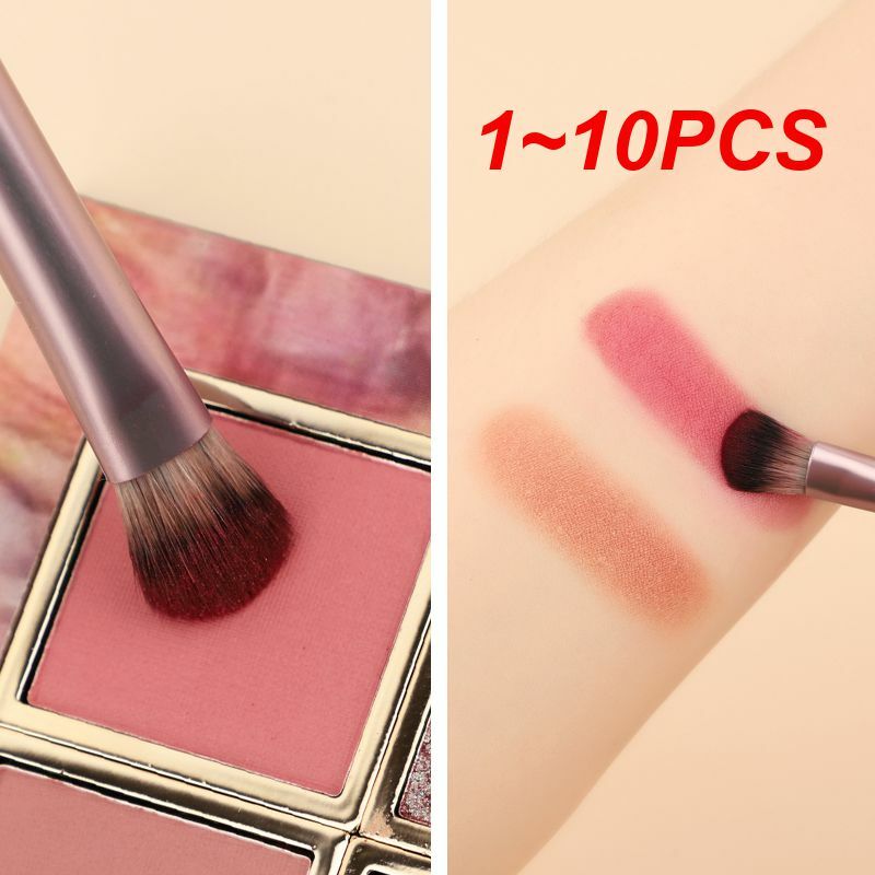 1~10PCS Eyeshadow Makeup Brushes Set Ultra Soft Fiber Eyebrow Nose Shadow Highlight Brushes Make Up Brush Tool Cosmetic