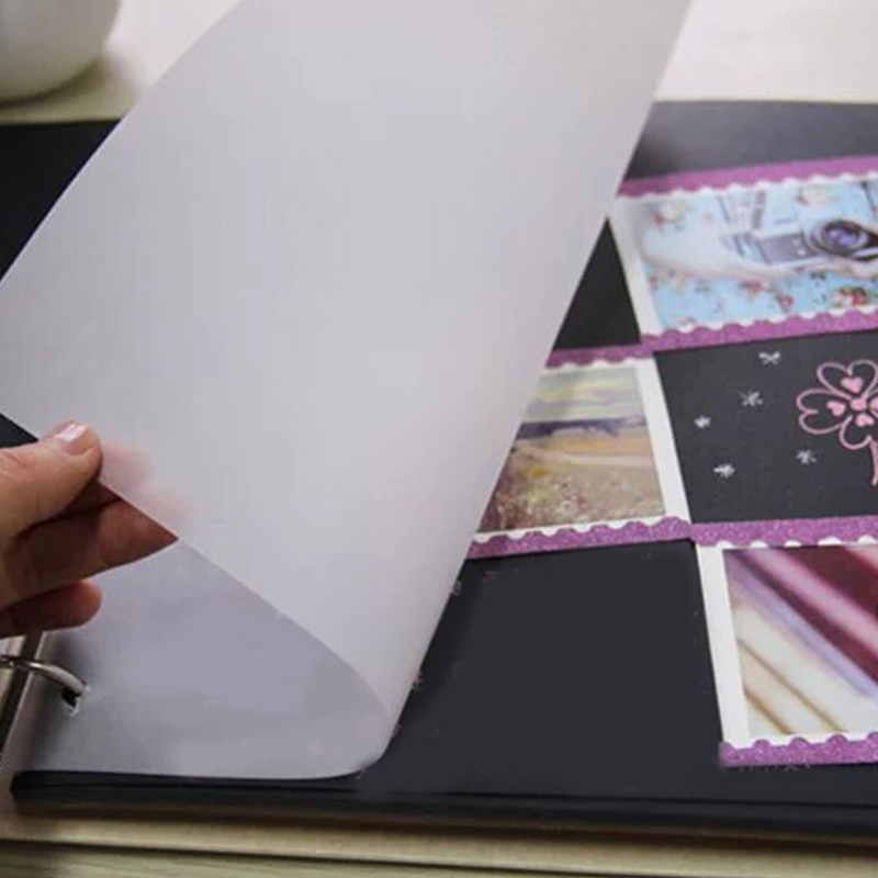 100 Stück Sammelalbum Papier transparent kopieren durchscheinende Bleistift Kalligraphie Tracing Pergament