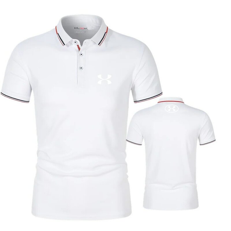 The new 2024 summer polo shirt features a breathable and quick drying design, paired with trendy prints, to enjoy a cool summer
