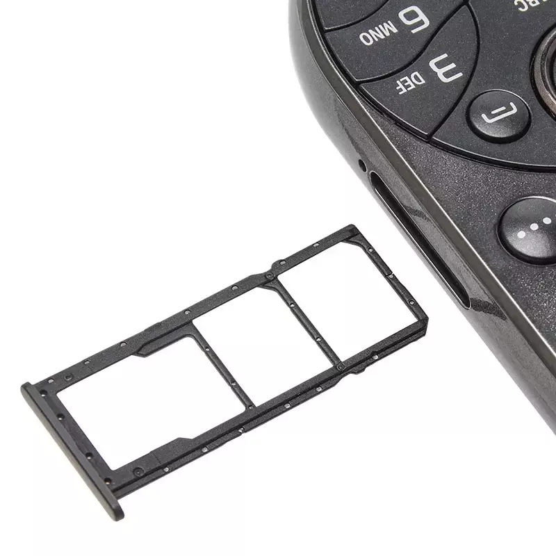 UNIWA W1391 Keypad badan logam, ponsel Mini layar LCD bulat 1,39 ", SIM ganda GSM MP3 MP4, Radio nirkabel