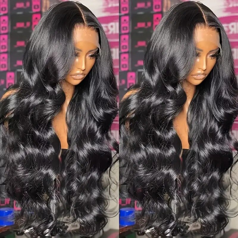 Lace Front Wigs Human Hair Pre Plucked 180% Density Lace Front Wigs for Black Women Glueless Frontal Wig with Baby Hair