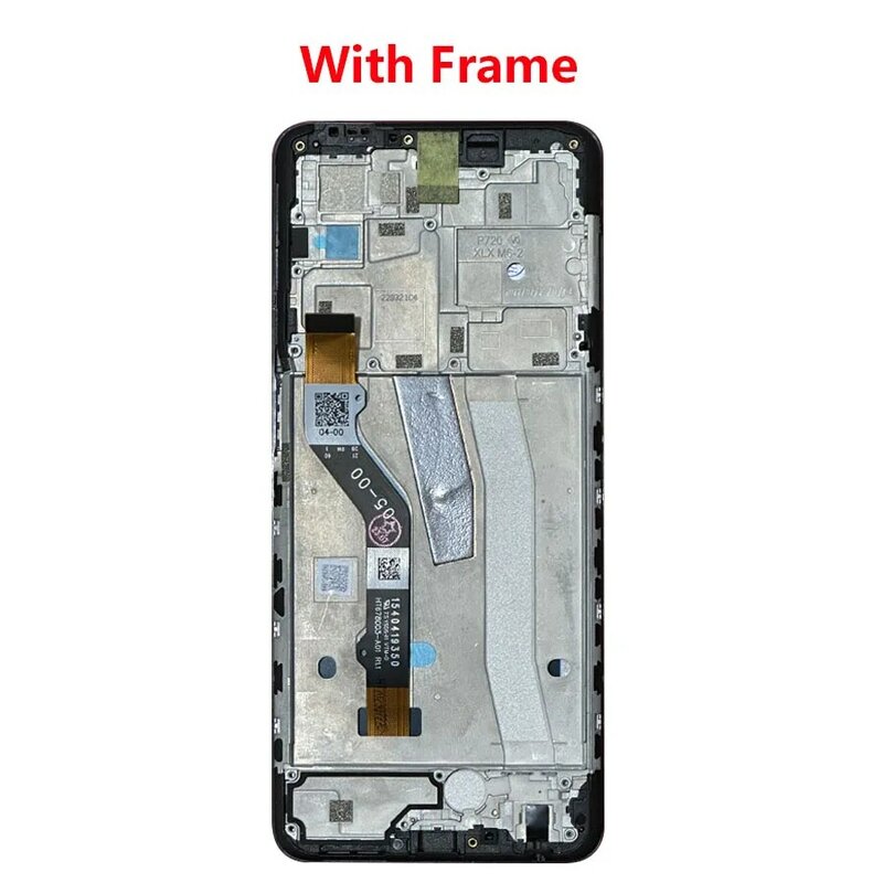 6.8" Screen For Motorola Moto G51 5G XT2171-2 LCD Display With Frame Digiziter Assembly For Motorola G51 5G Screen Replacement