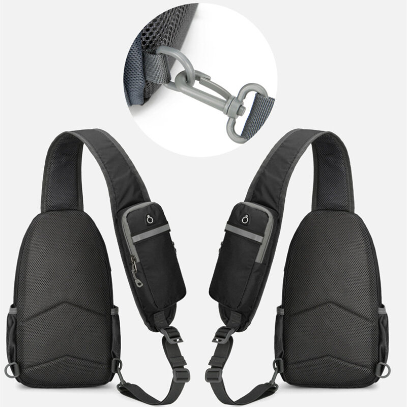 Anti-Theft Waterproof Shoulder Backpack Sling Chest Crossbody Bag Cover Pack Rucksack Bicycle Sport Carry on Weekender Bag