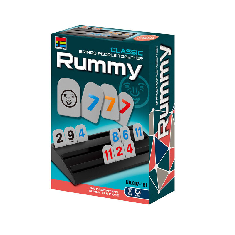Juego de mesa de rompecabezas, juguete interactivo, tarjetas digitales secretas de Ramy