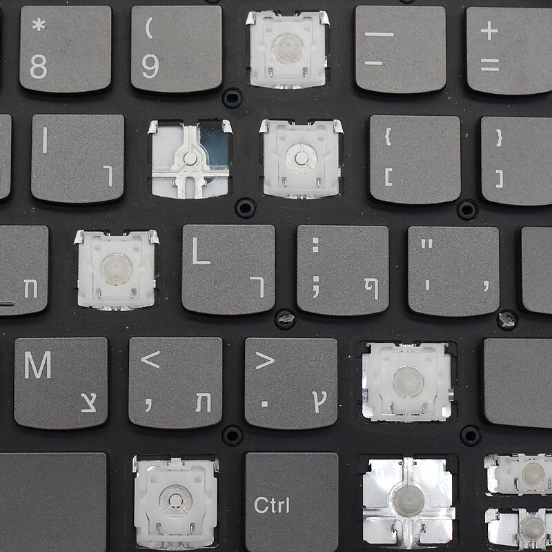 Keycap de substituição para Lenovo, Teclado Dobradiça, 720S-15ISK, V730-15IKB, 320-15IAP, 320-15AST, 320-15IKB, 520-15ikb, L340-15, Teclado