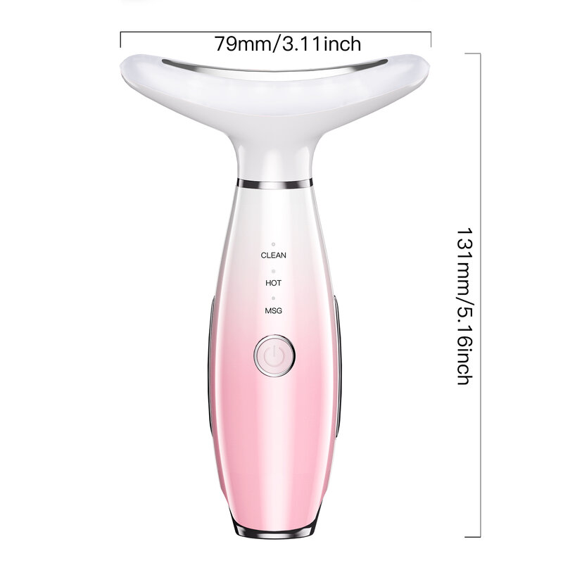 Home Use Neck Lift Equipment Massager Facial Lifting LED Beauty Device