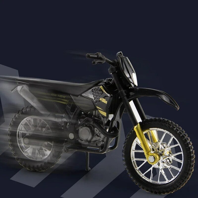 Modelo de motocicleta Alloy para crianças, 1:18 Diecasts, portátil, Racing Finger, Motobike, Simulação Coleção Brinquedos, 450 SX-F