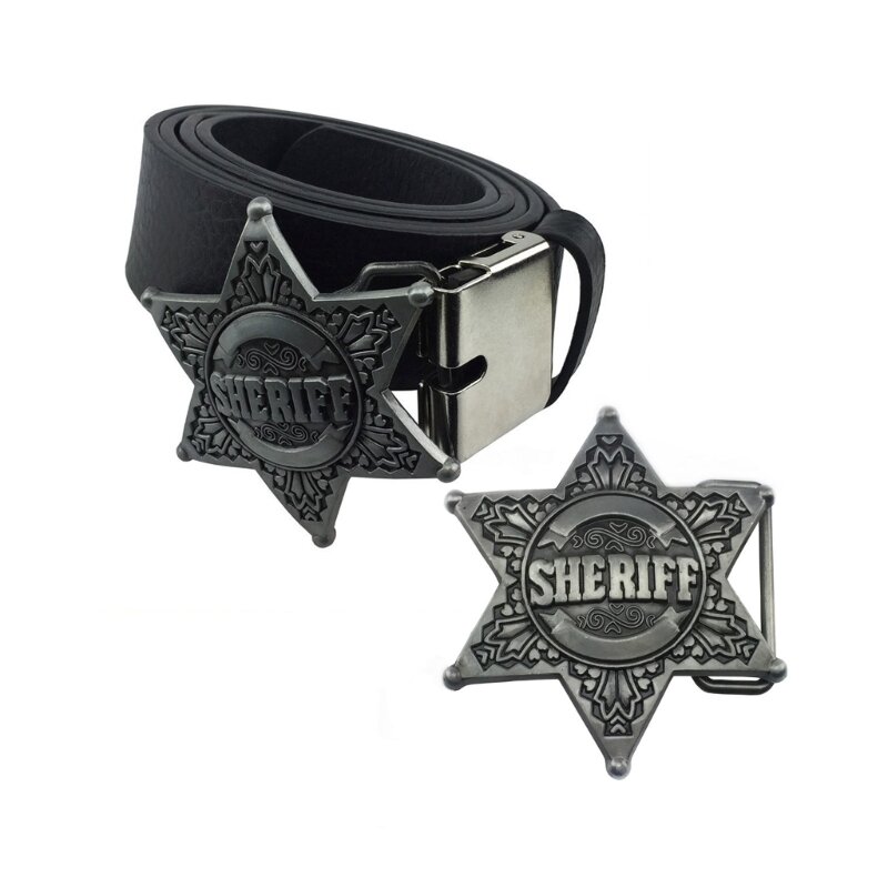 Boucle ceinture Antique 95AB, boucle remplacement pour hommes, ornement cadeau, boucle ceinture Cool Star Antique