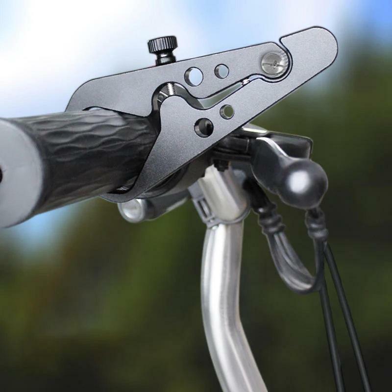 Uniwersalny tempomat Moto przepustnica wysokiej klasy zamek aluminiowy wspomaganie nadgarstka