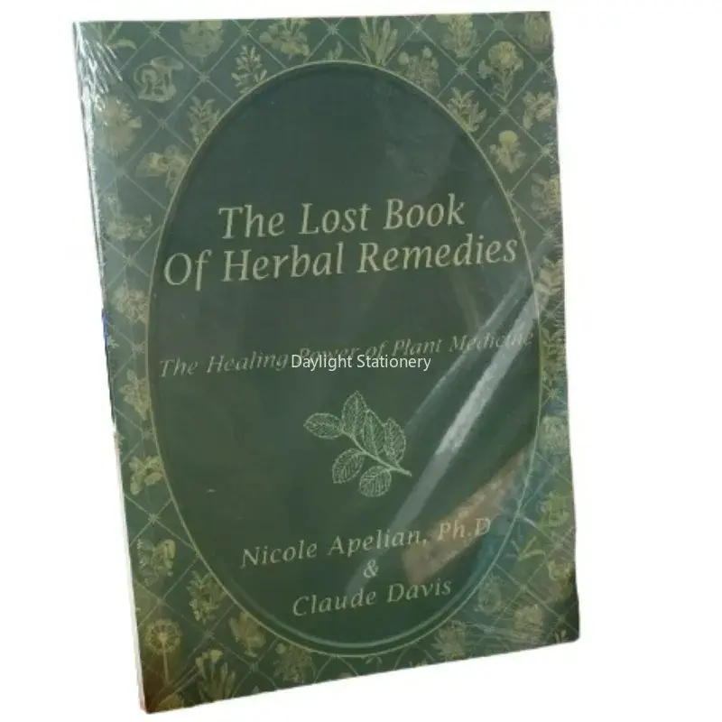 الكتاب المفقود للعلاجات العشبية ، قوة الشفاء من الطب النباتي ورقي الغلاف