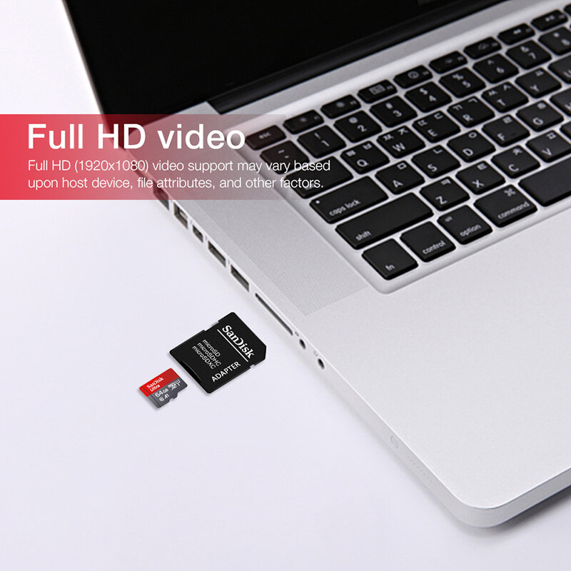 SanDisk-Cartão de Memória Ultra A1, Original, Micro SD, Classe 10, UHS-1, TF Flash Card para Samsung, PC, 128GB, 64GB, 32GB