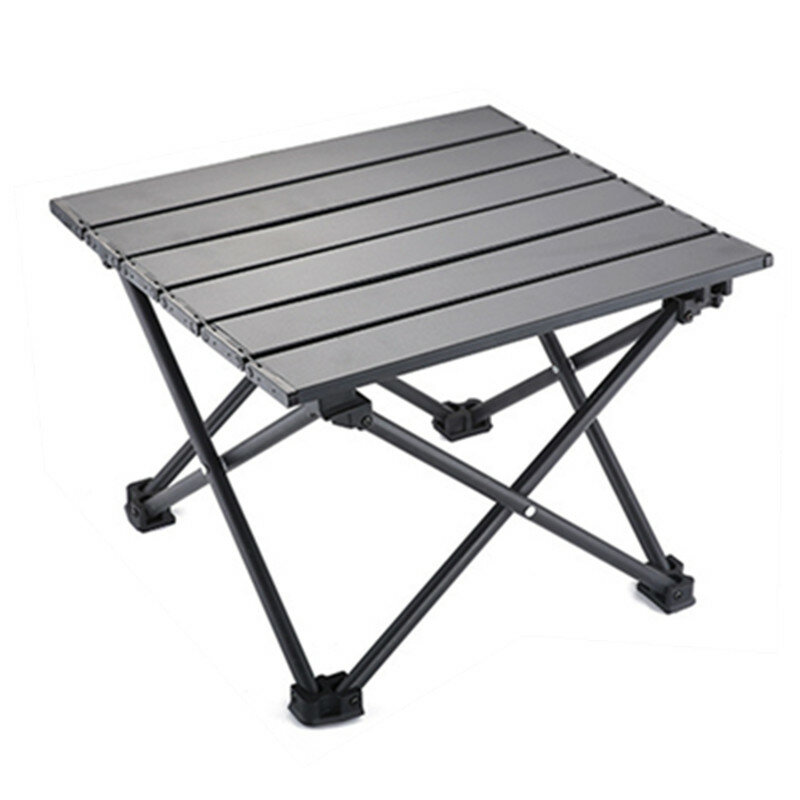 Portable Outdoor Folding Camping Table Aluminum Alloy Camping Picnic Convenient to Carry Resistant to Rust For Garden Party BBQ