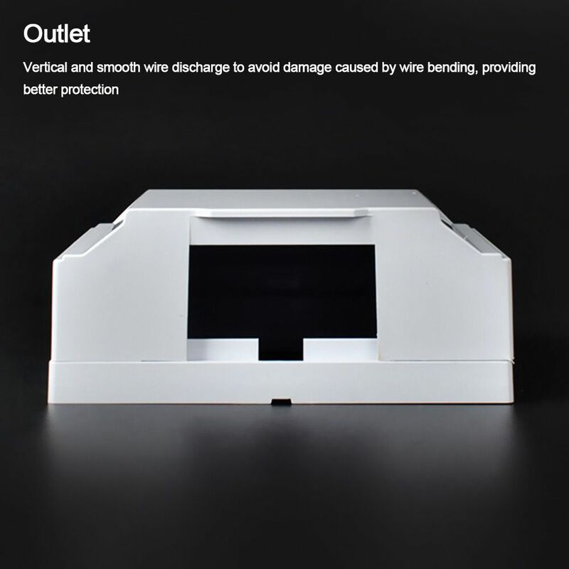 Self-Adhesive Switch Protective Cover Plastic 86 Type Socket Waterproof Box Wall-mounted Protection Socket Bathroom