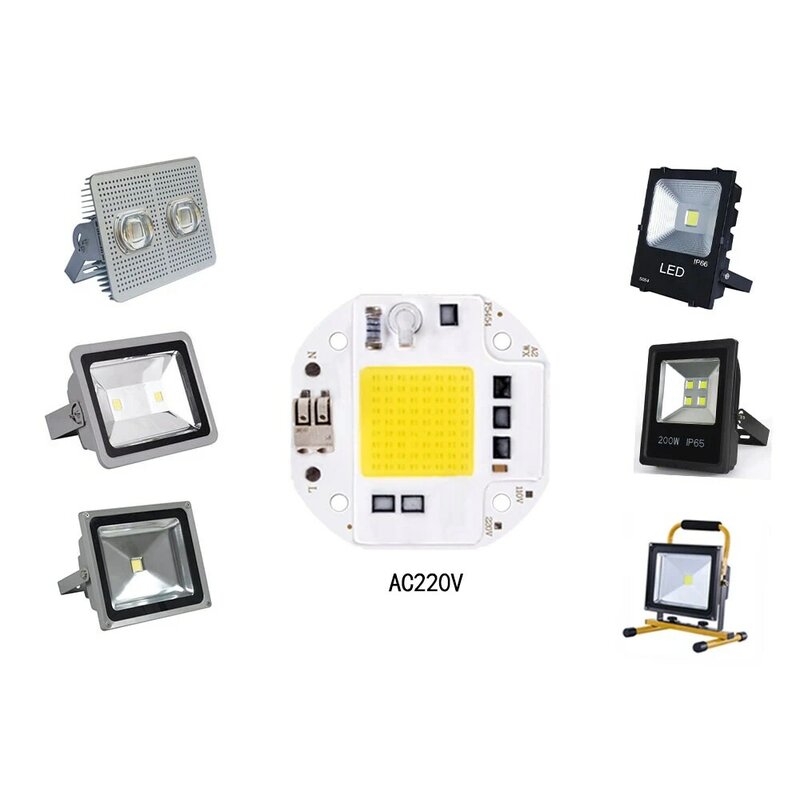 New Type 50W 70W 100W COB LED Chip 220V LED COB Chip Welding Free Diode for Spotlight Floodlight No Need Driver Wtih Plant light