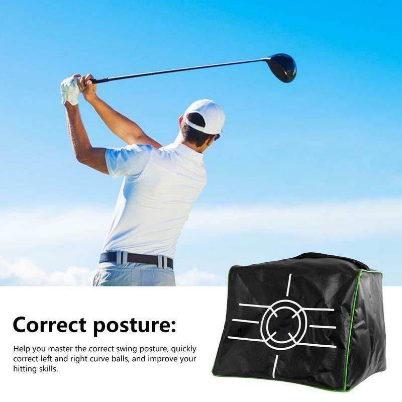Golf Smash Bag Golf Power Smash Bag Training Equipment Strike And Impact Swing Trainer Bag For All Skill Levels And Golf Lovers