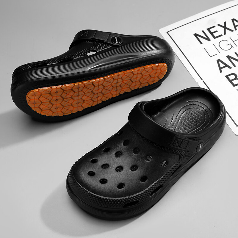 Luksusowe męskie pantofle letnie Casual sportowe trampki w stylu Korea wodoodporne wygodne pantofle męskie sandały chodaki darmowa wysyłka