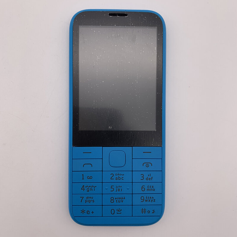 Teléfono móvil Original desbloqueado 225 Dual SIM GSM 900/1800, teclado ruso, árabe y hebreo, hecho en Finlandia, envío gratis